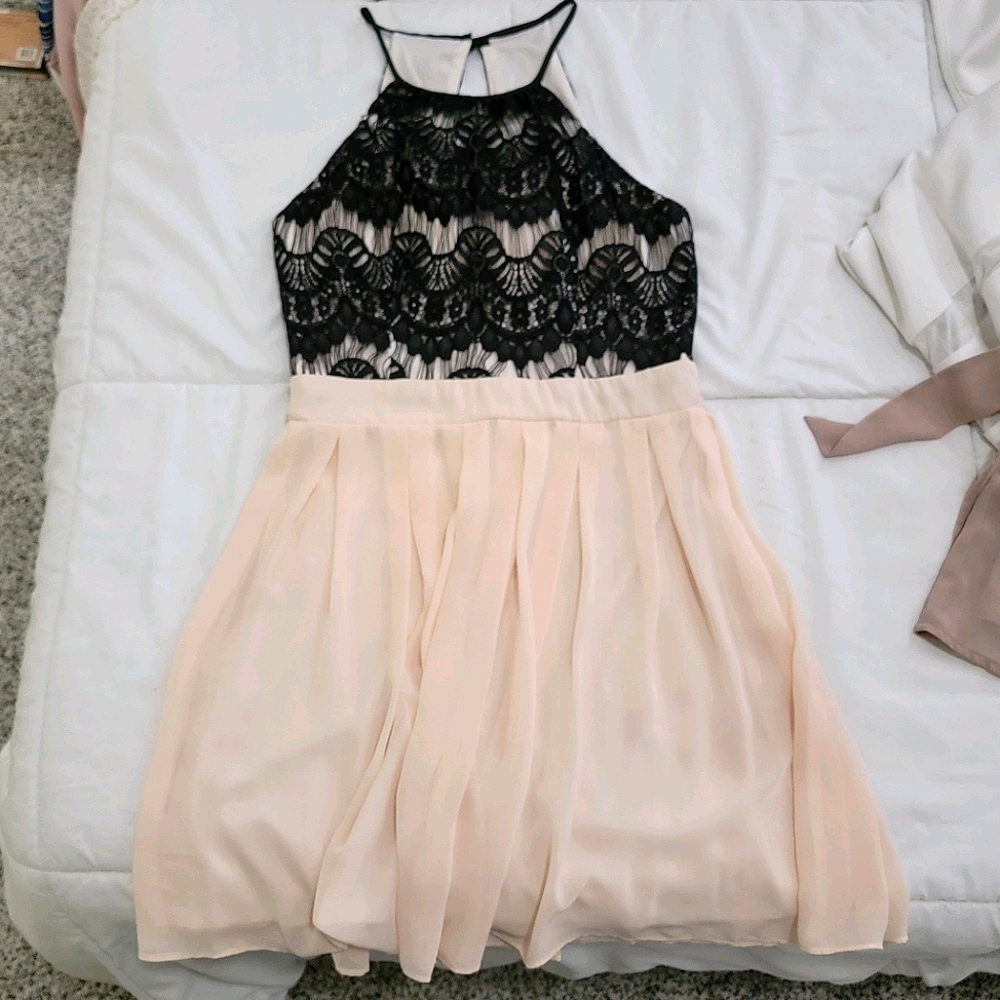 B. Darlin Mini Black Dress